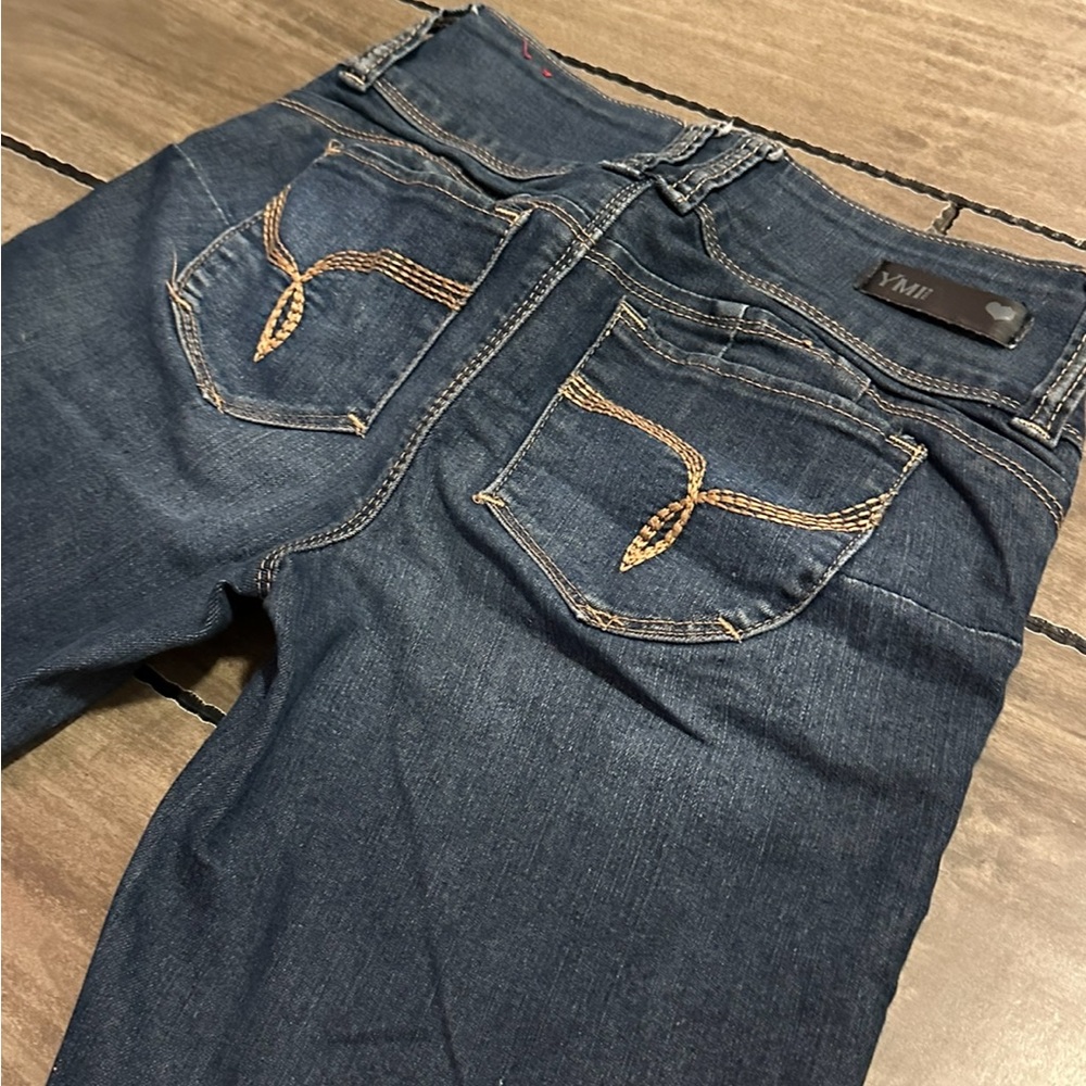 YMI Jeans - Dark Denim Butt Booty Lifting Shaping Jeans